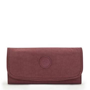 Kipling Money Land Snap Lommebok Burgunder | NO 1422YX